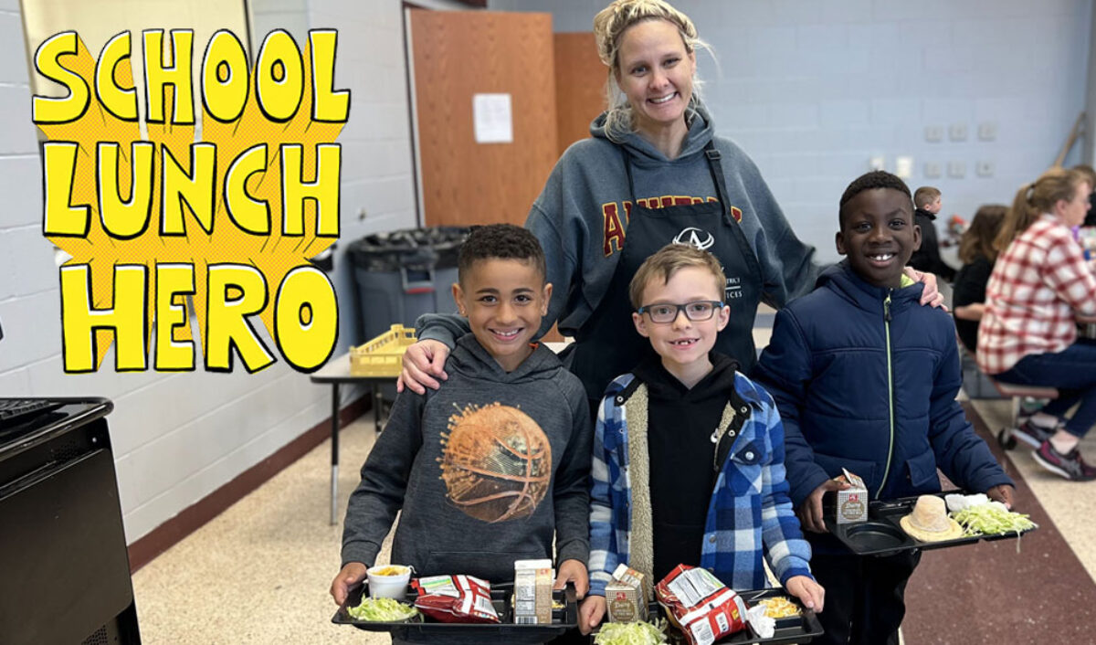 School lunch hero day is May 6