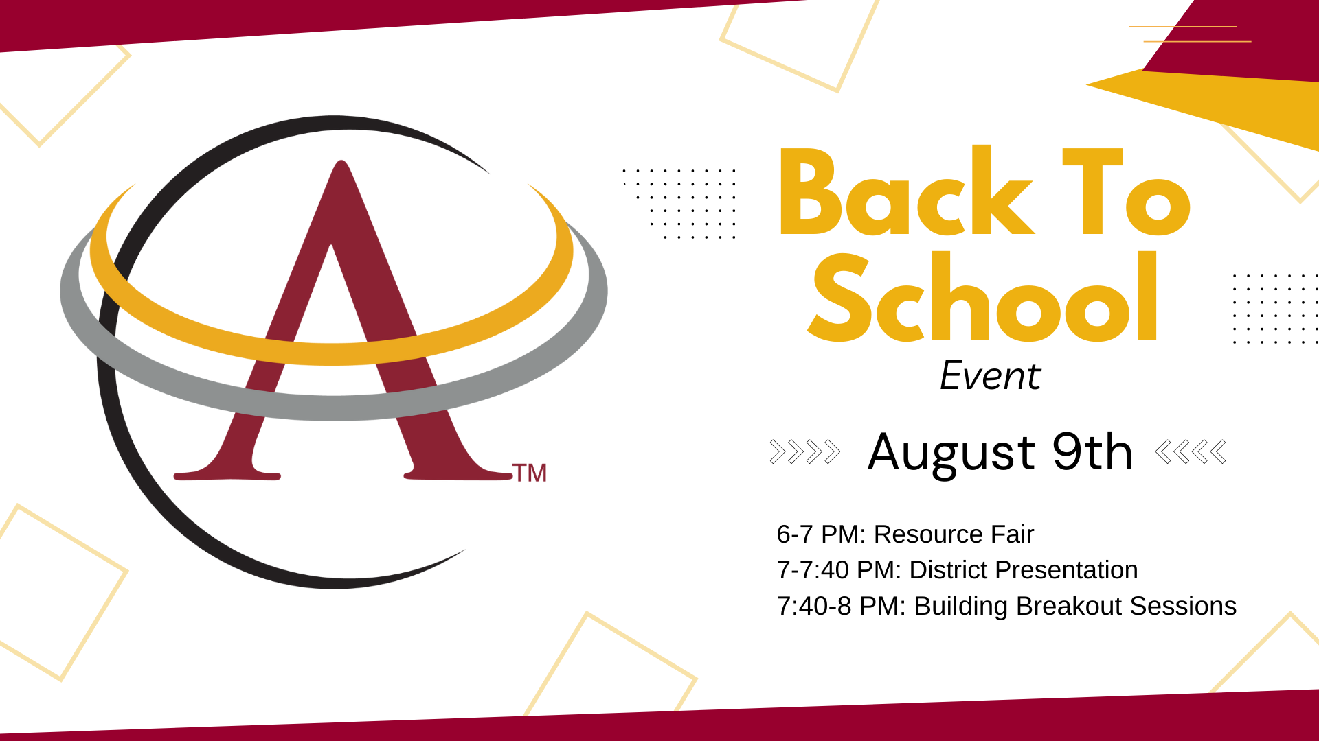 Back to School Event Ankeny Community School District